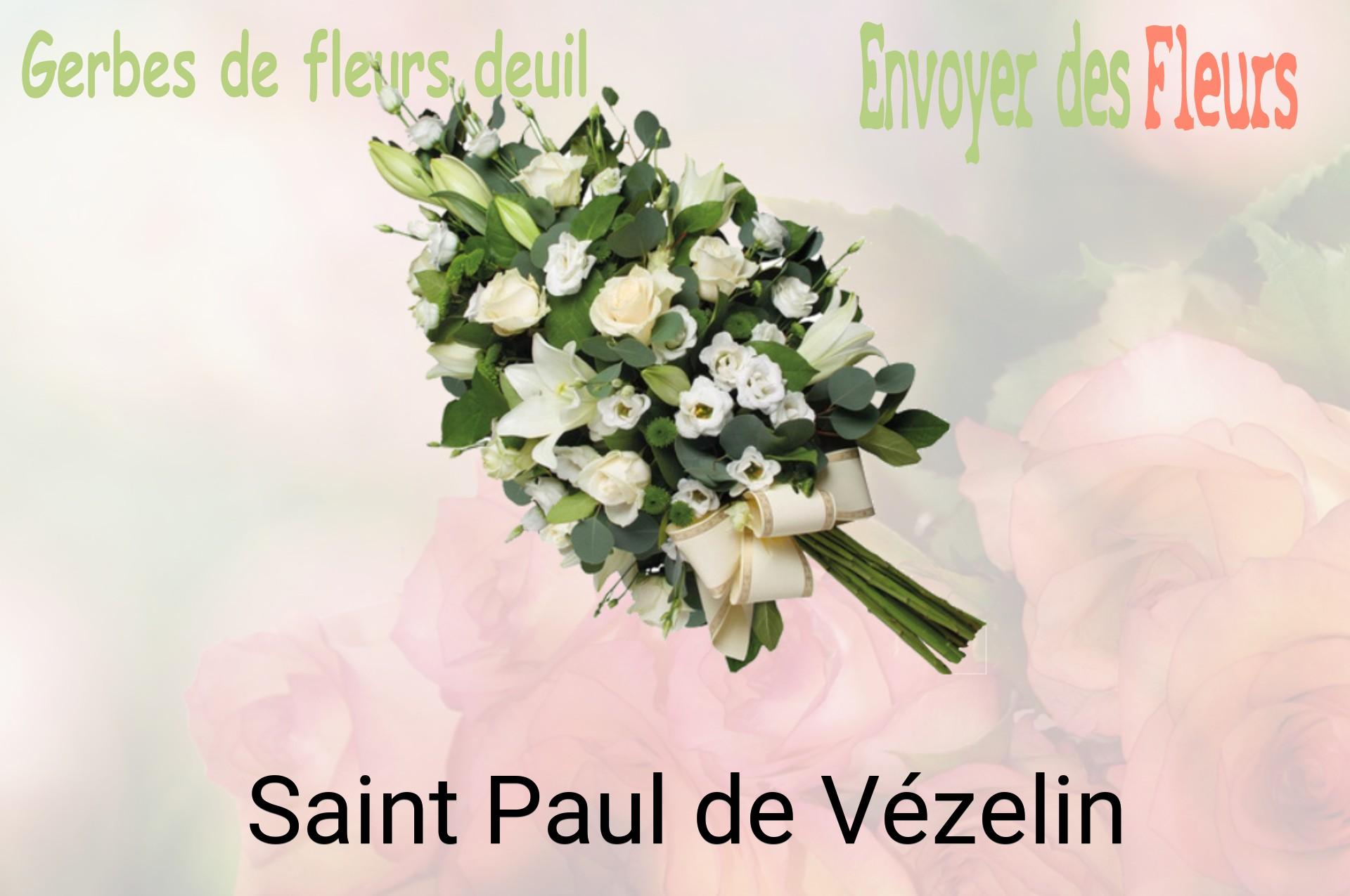 Gerbe de fleurs de deuil livrée à Saint-Paul-de-Vézelin